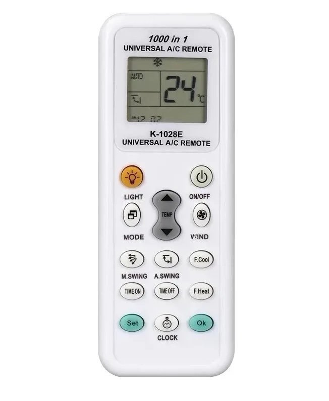 CONTROL REMOTO KT1028E UNIVERSAL SPLIT CHUNGOP